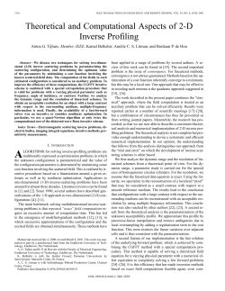 Theoretical and computational aspects of 2
