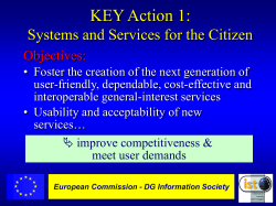 Key Action 1