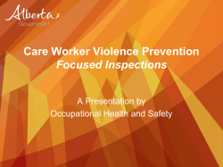 Care Worker Stakeholder Presentation 2017 ppt