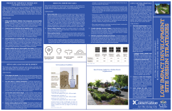 Appendix A, Fact Sheet - Site Design Strategies