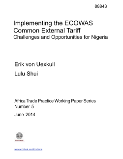 DOCX - World bank documents