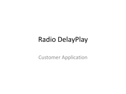Radio Delay Play