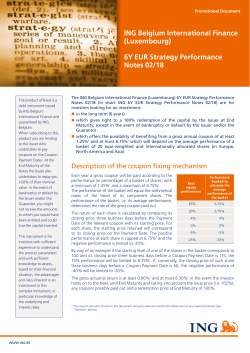 6Y EUR Strategy Performance Notes 02/18