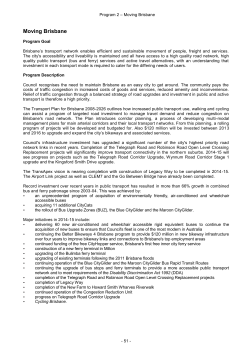 Moving Brisbane - Brisbane City Council