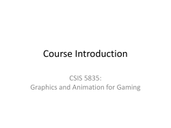 Course Introduction