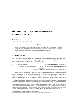 1 Introduction - Semantics Archive