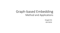Graph-based Embedding and its Application in Trajectories