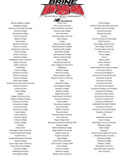 New England Cup – IWLCA