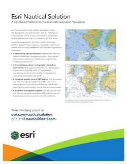 Esri Nautical Solution