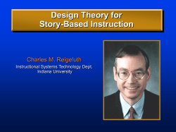 A New Paradigm of Learning and Instruction
