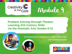 Module2 Template - CCSESA Arts Initiative
