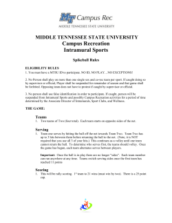 Spikeball - Middle Tennessee State University