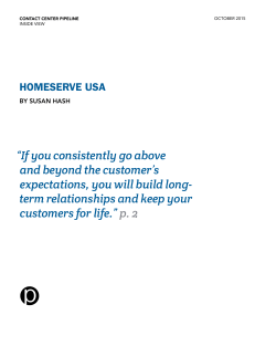 - Homeserve USA Water Insider
