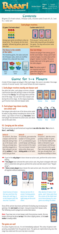 Contents Game for 3 - 4 Players - N&uuml;rnberger-Spielkarten