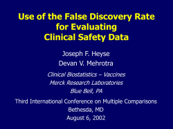 J. Heyse - MCP Conference 2017