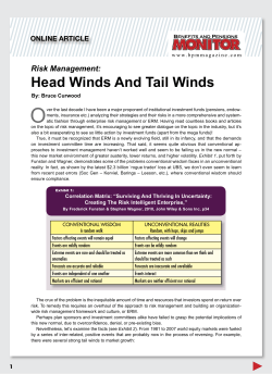 Head Winds And Tail Winds By: Bruce Curwood