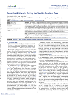 Sunk Cost Fallacy in Driving the World`s Costliest Cars - Teck