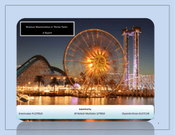 Effectiveness of the Revenue Management System