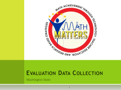3 EVALUATION_Data Collection and Reporting