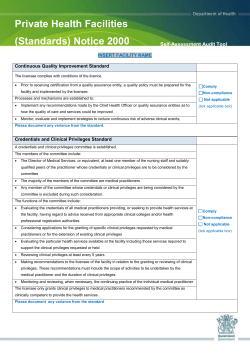 Private health statutory declarations