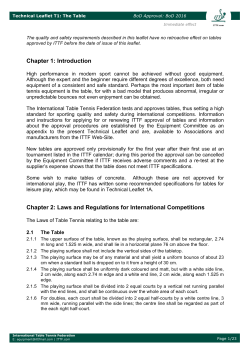 Technical Leaflet T1 - Old.ITTF.com