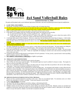 The game will be played under current National High School