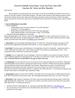 room 262 - boys` track - Haverford School District