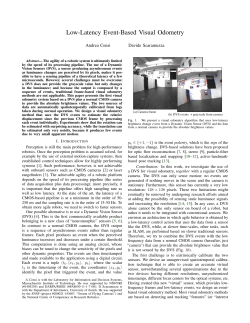 Low-Latency Event-Based Visual Odometry