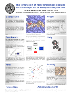 Possible strategies and the development of required tools