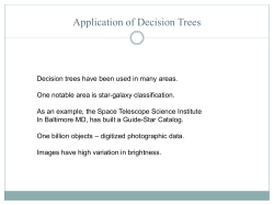 ApplicationDecisionTrees