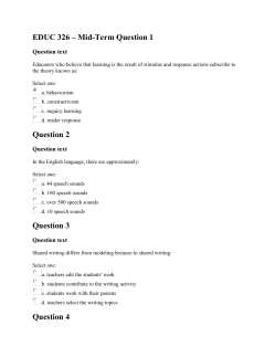 It is most appropriate for students to seek and receive feedback on