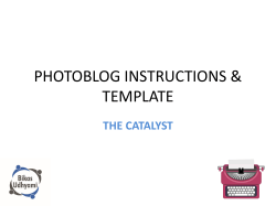 photoblog template