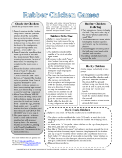 Rubber Chicken Games