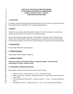 1 minutes of the regular scheduled meeting of
