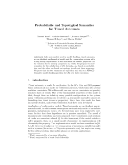 Probabilistic and Topological Semantics for Timed Automata