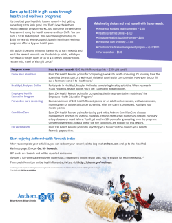 Earn up to $300 in gift cards through health and