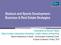 Stadium and Sports Development