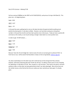 Dec12 HTA Contract &ndash; Making $7.00. Sell one contract - Co-Ag