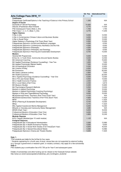 Arts College Fees 2016_17