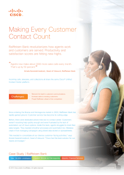 Raiffeisen Bank Revolutionizes How Agents Work and