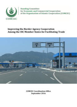 Improving the Border Agency Cooperation Among the OIC Member