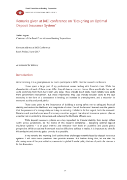 Designing an Optimal Deposit Insurance System