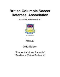 British Columbia Soccer Referees` Association