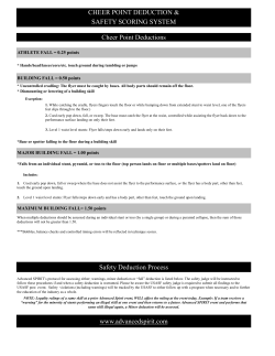 Deduction System - Advanced Spirit Association