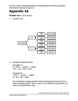 Chapter 17 - Test bank for TextBook