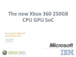 The new Xbox 360 250GB CPU GPU SoC