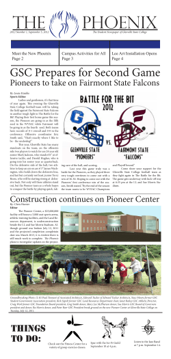 GSC Prepares for Second Game