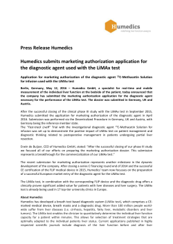 Pressemeldung Humedics