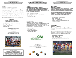 Outdoor Field Hockey