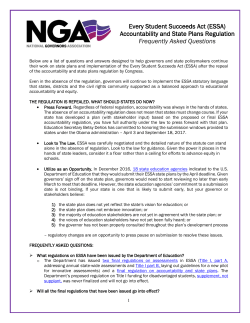 ESSA - National Governors Association